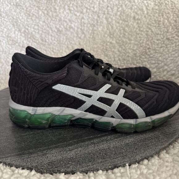 Asics Gel Quantum 360 5 Womens 9 Shoes Black Running Sneaker 1022A104 Athletic - Picture 2 of 6